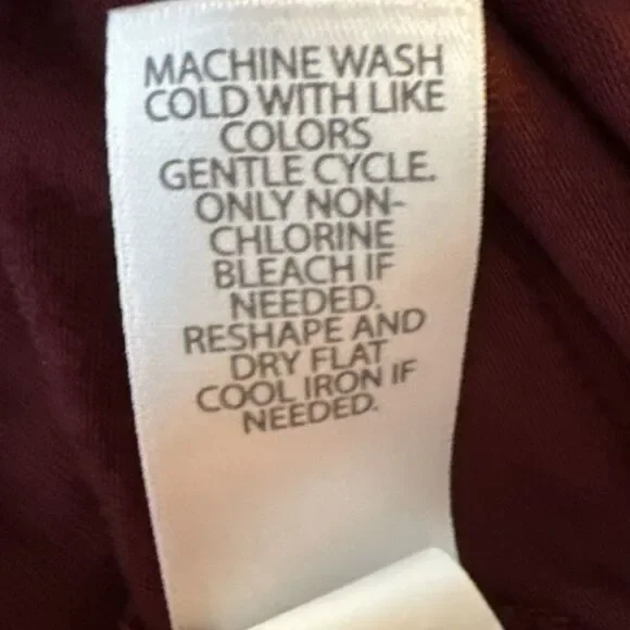 J Jill Bordeaux Pleated Bell Sleeve Top Womens Sz XL V Neck Flowing Dramatic NEW - Picture 15 of 15